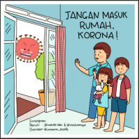 Jangan Masuk Rumah, Korona